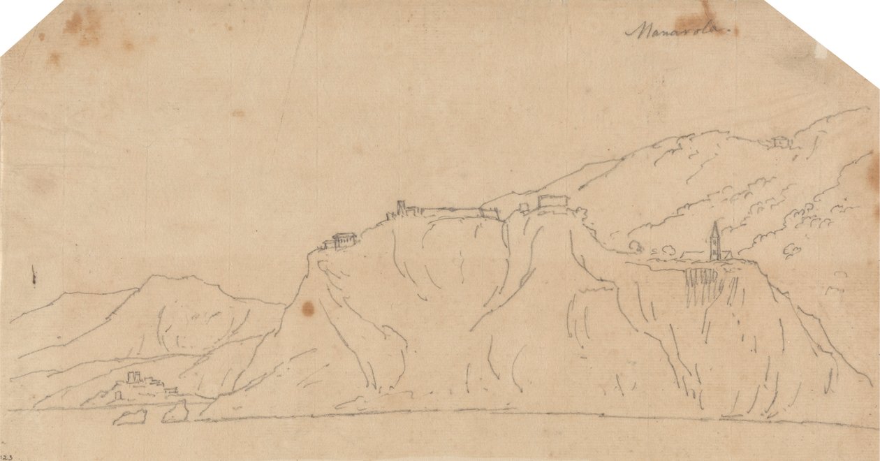 Manarola by John Robert Cozens