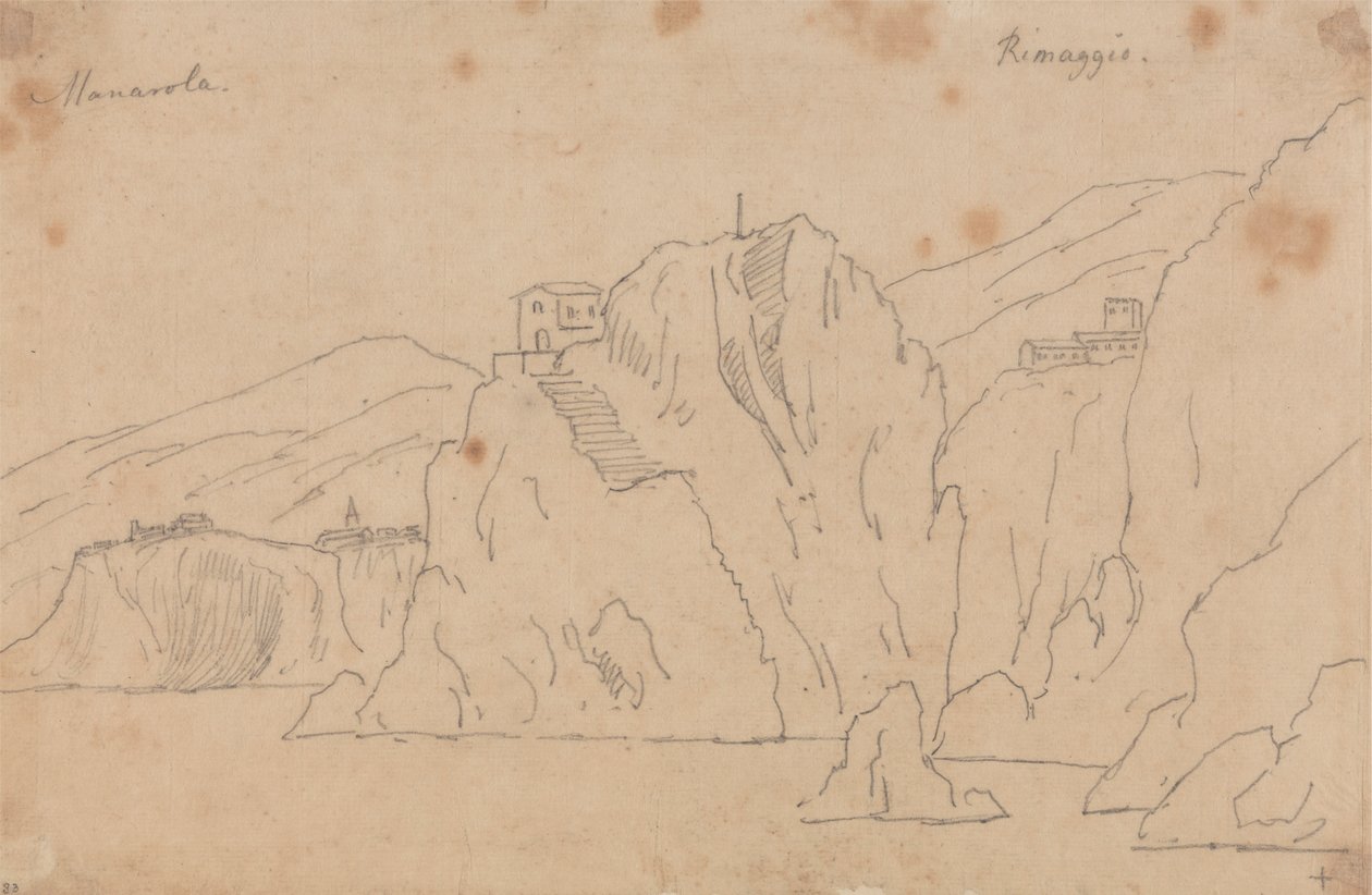 Manarola by John Robert Cozens