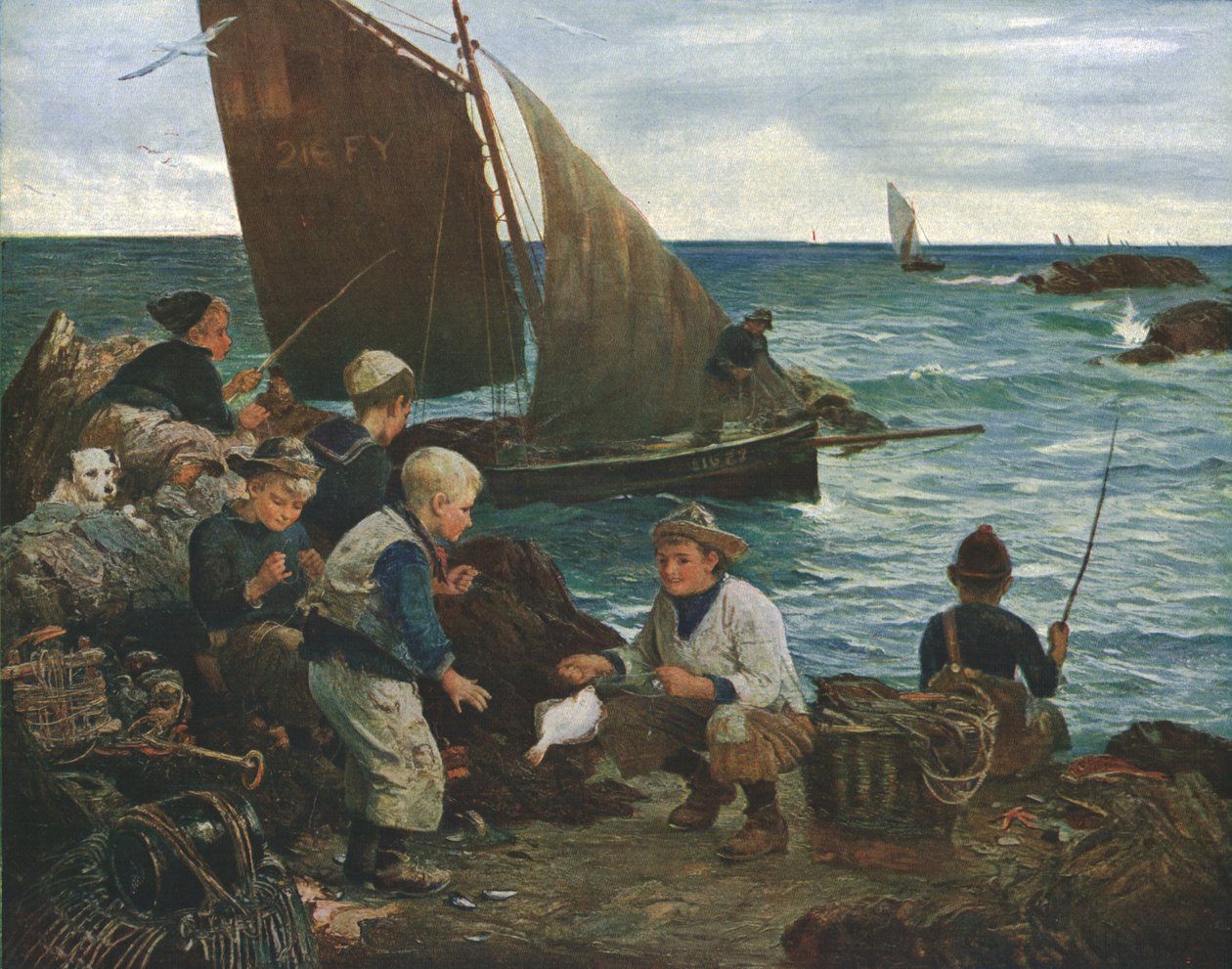 Denizin Oğulları, c1912, c1930. by John Robertson Reid
