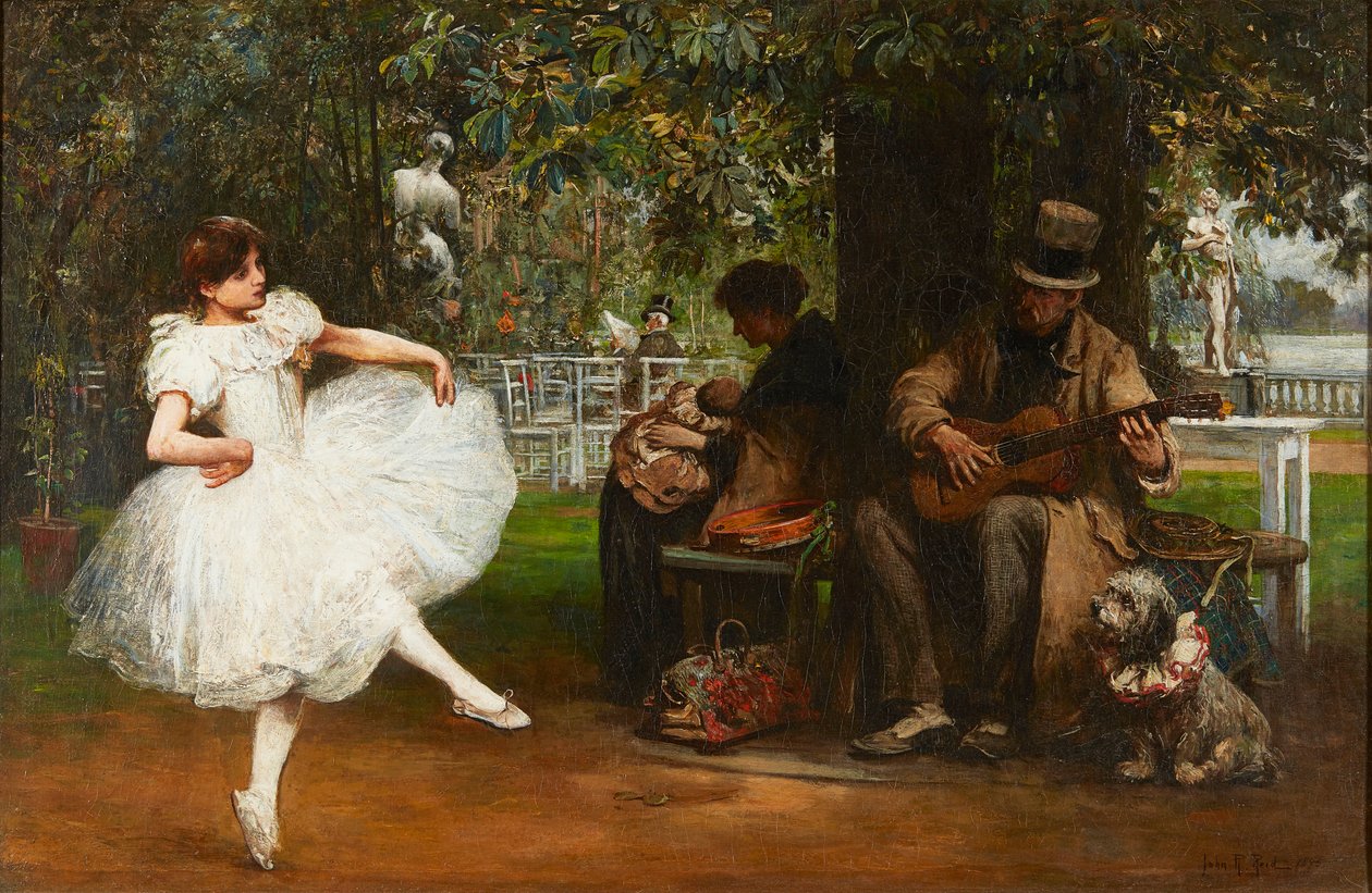 Eski Şovmen (tuval üzerine yağlı boya) by John Robertson Reid