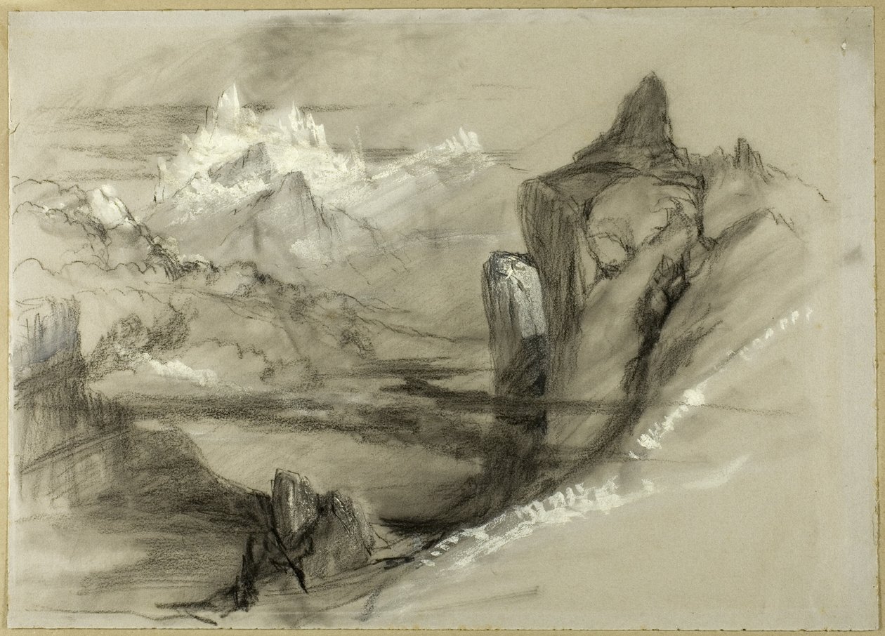 Dağ Manzarası by John Ruskin