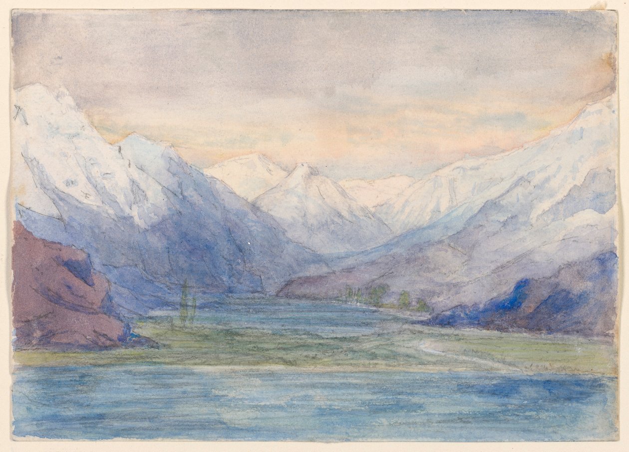 Dağ Manzarası by John Ruskin