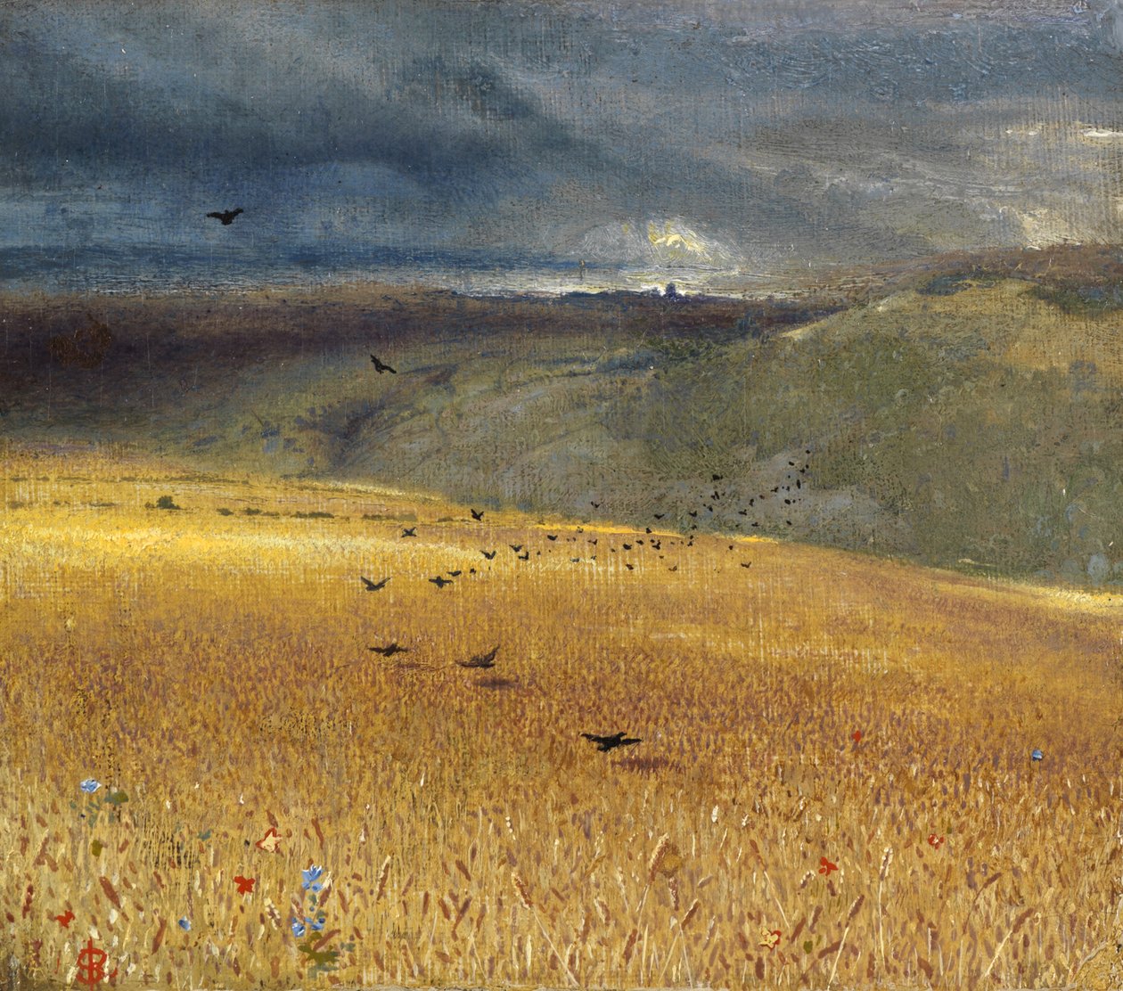 Buğday tarlası by John Samuel Raven