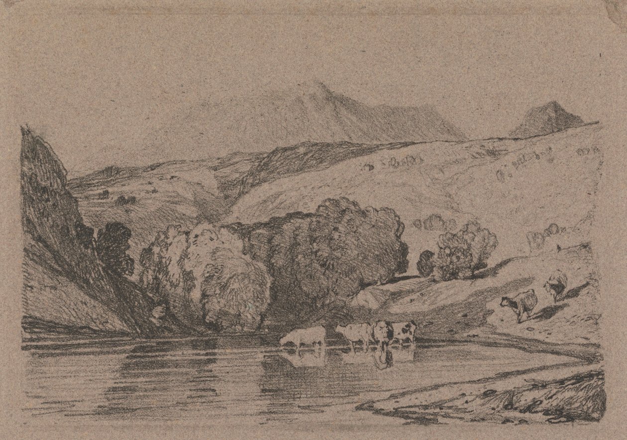 Cader İdris by John Sell Cotman