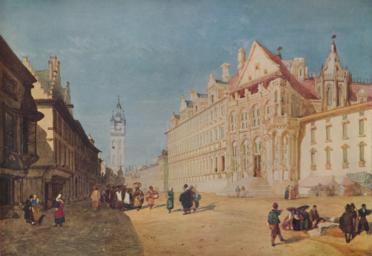 Belediye Binası, Gent, 1923 by John Sell Cotman