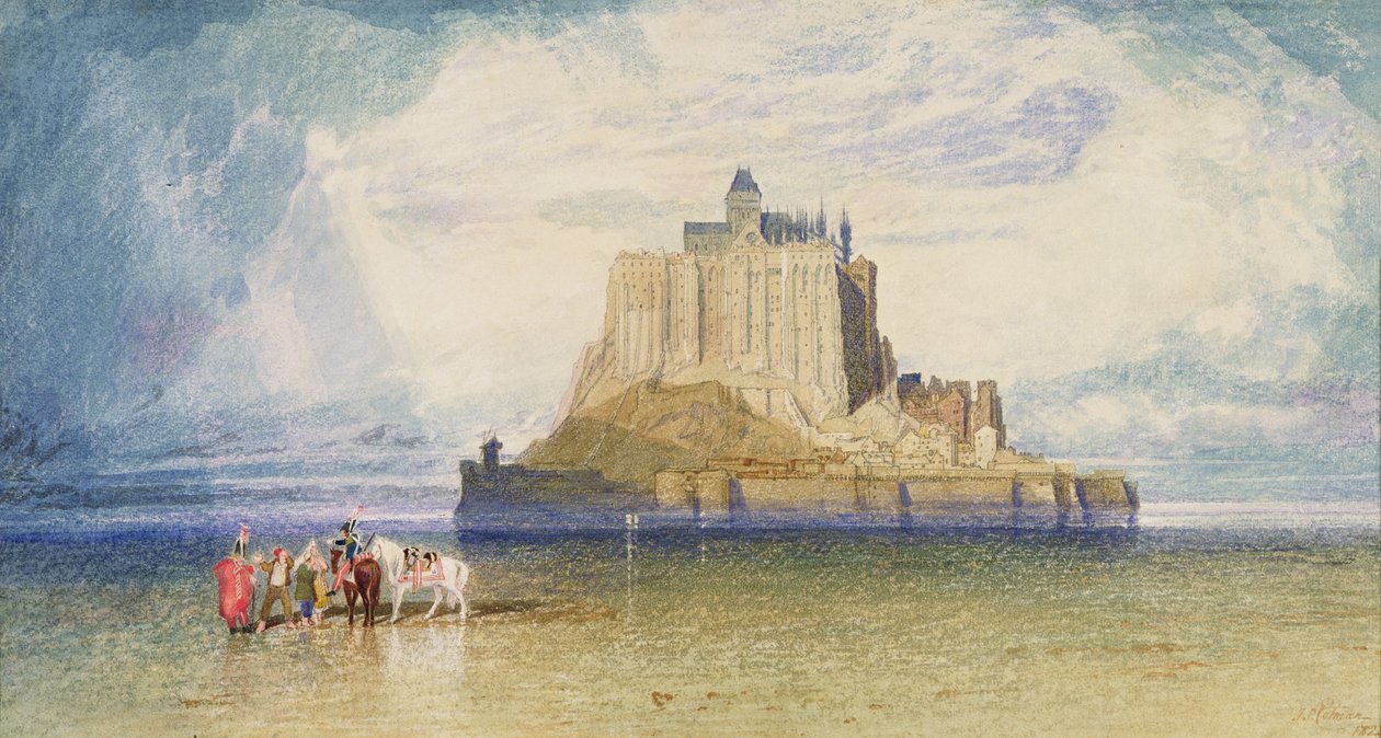 Aziz Michel Dağı by John Sell Cotman