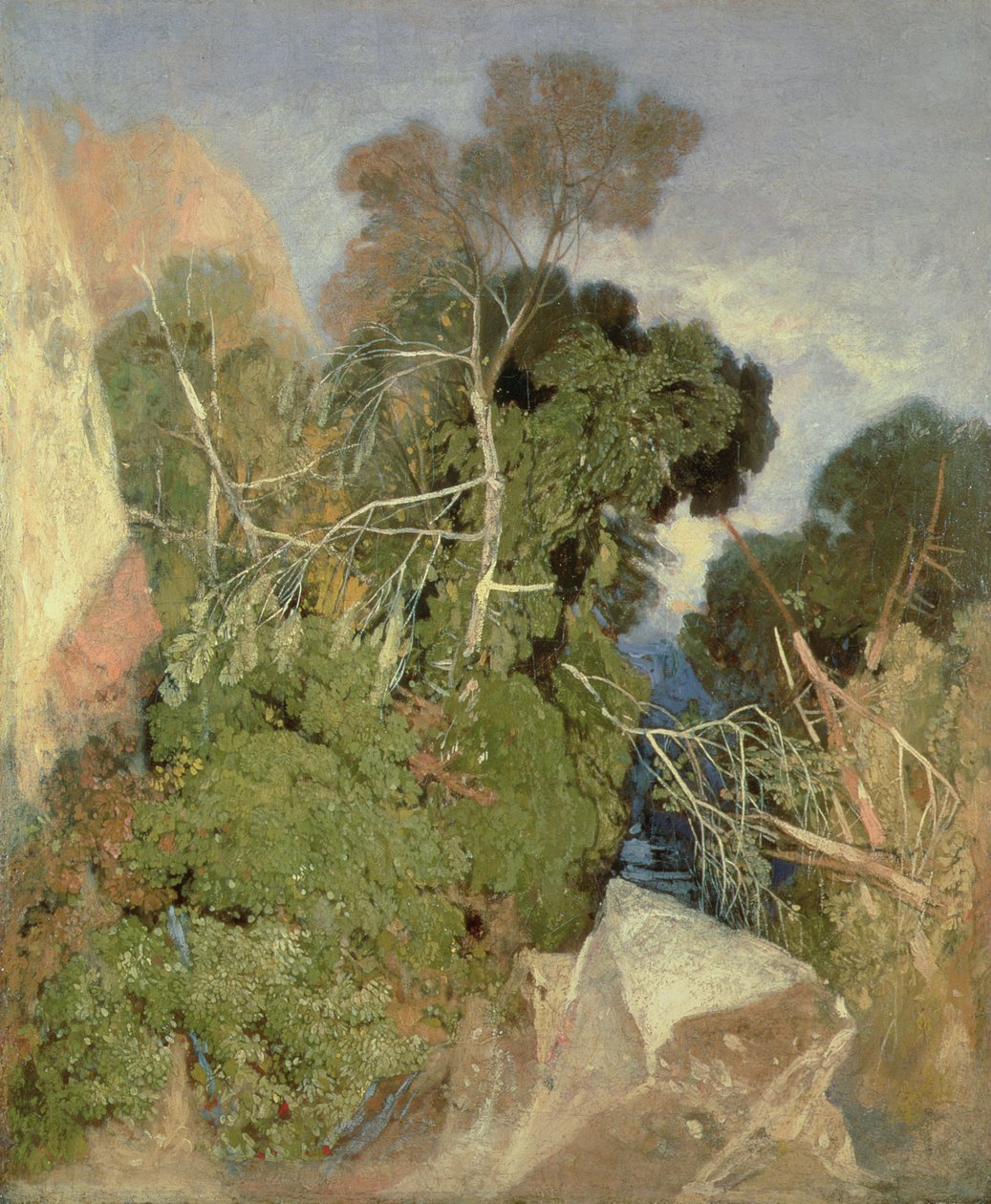 gümüş huş ağacı by John Sell Cotman