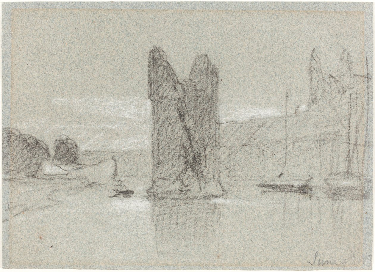 şeytanın kulesi by John Sell Cotman