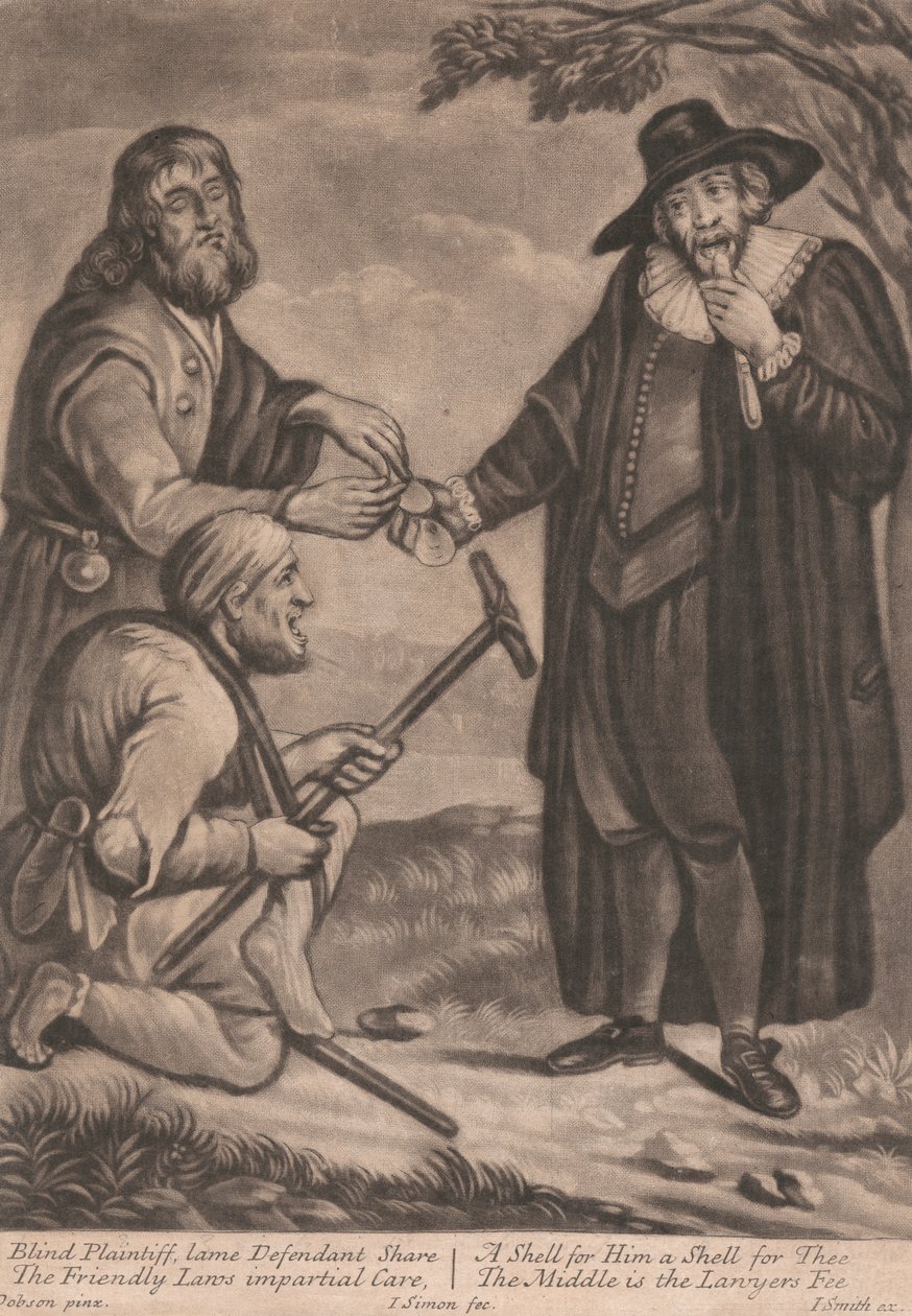Kör Davacı, Topal Davalı Hissesi by John Simon