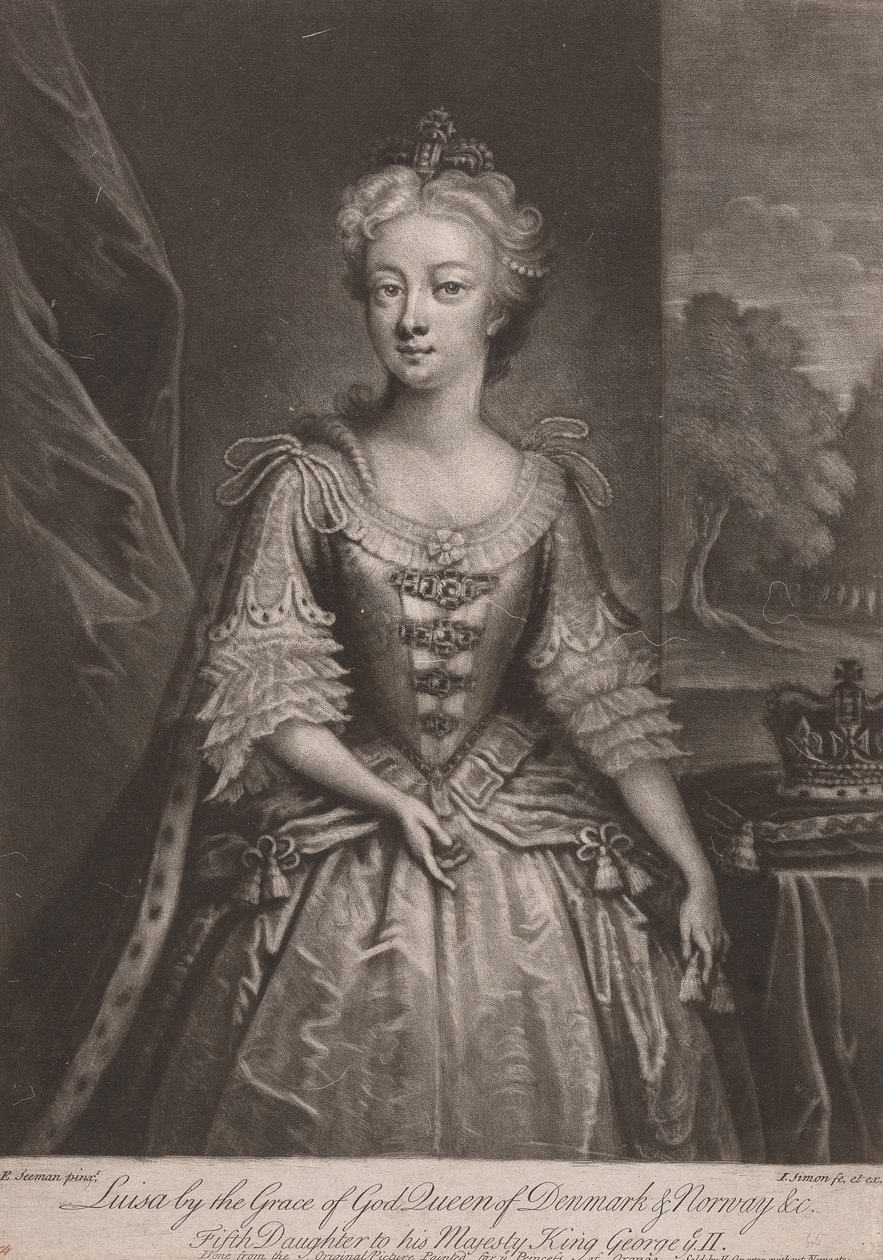 Luisa...Danimarka ve Norveç Kraliçesi by John Simon