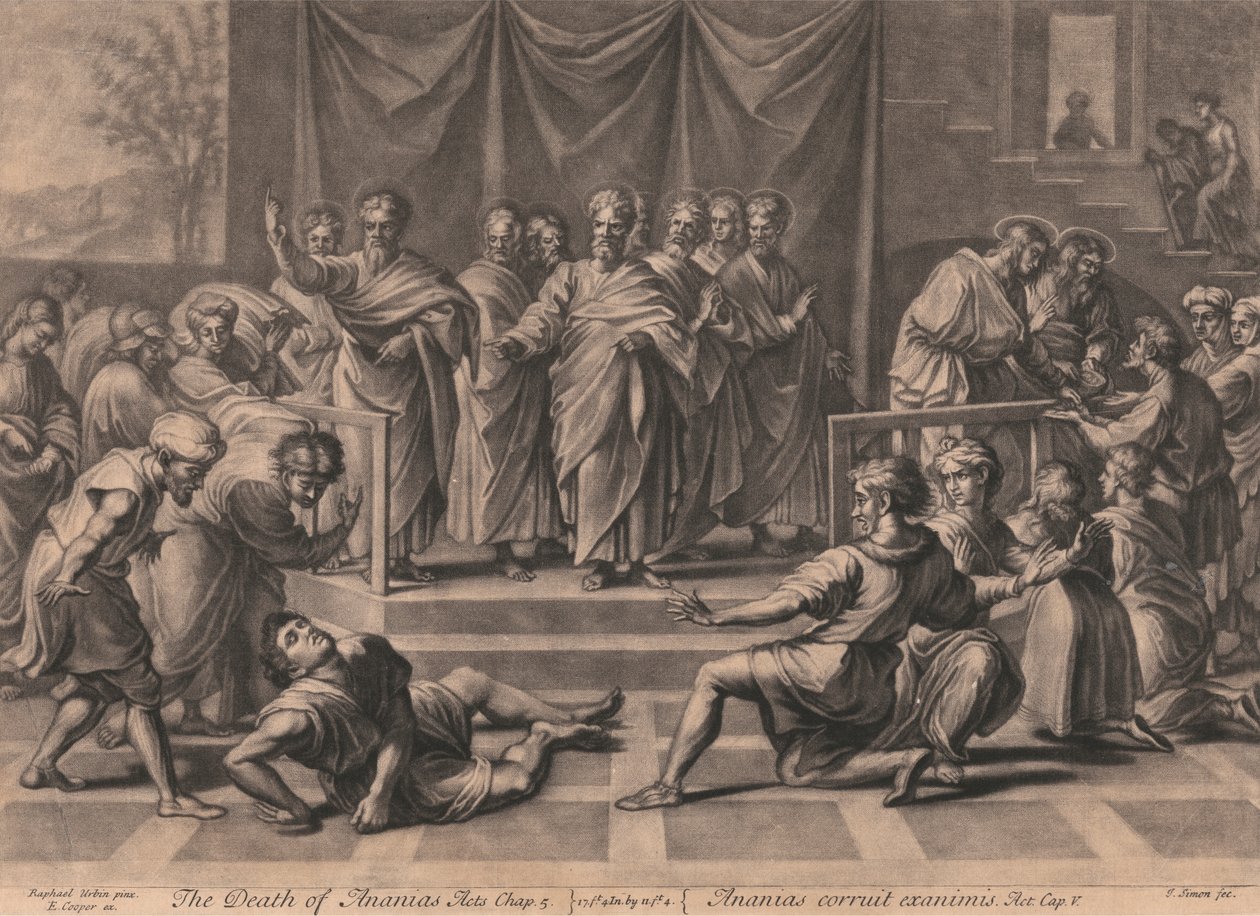 Ananias'ın Ölümü by John Simon
