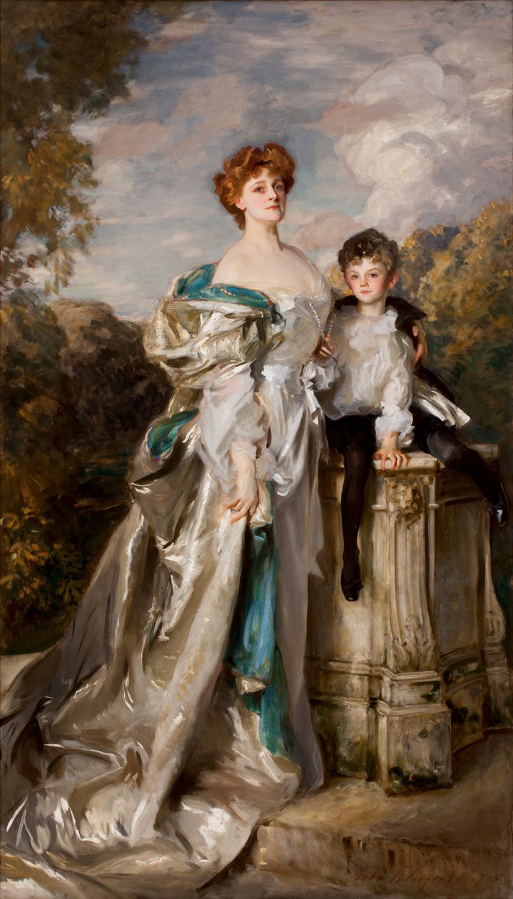 Leydi Warwick ve Oğlu, 1905 by John Singer Sargent