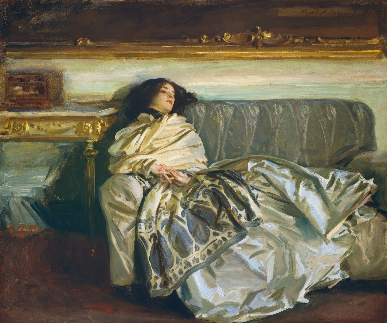 Nonchaloir Repose, 1911. by John Singer Sargent