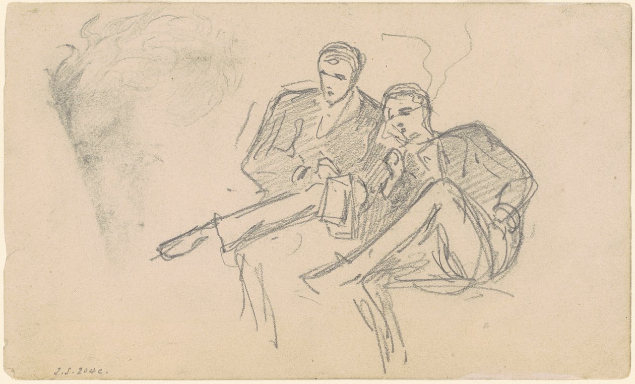 Oturan Erkekler by John Singer Sargent