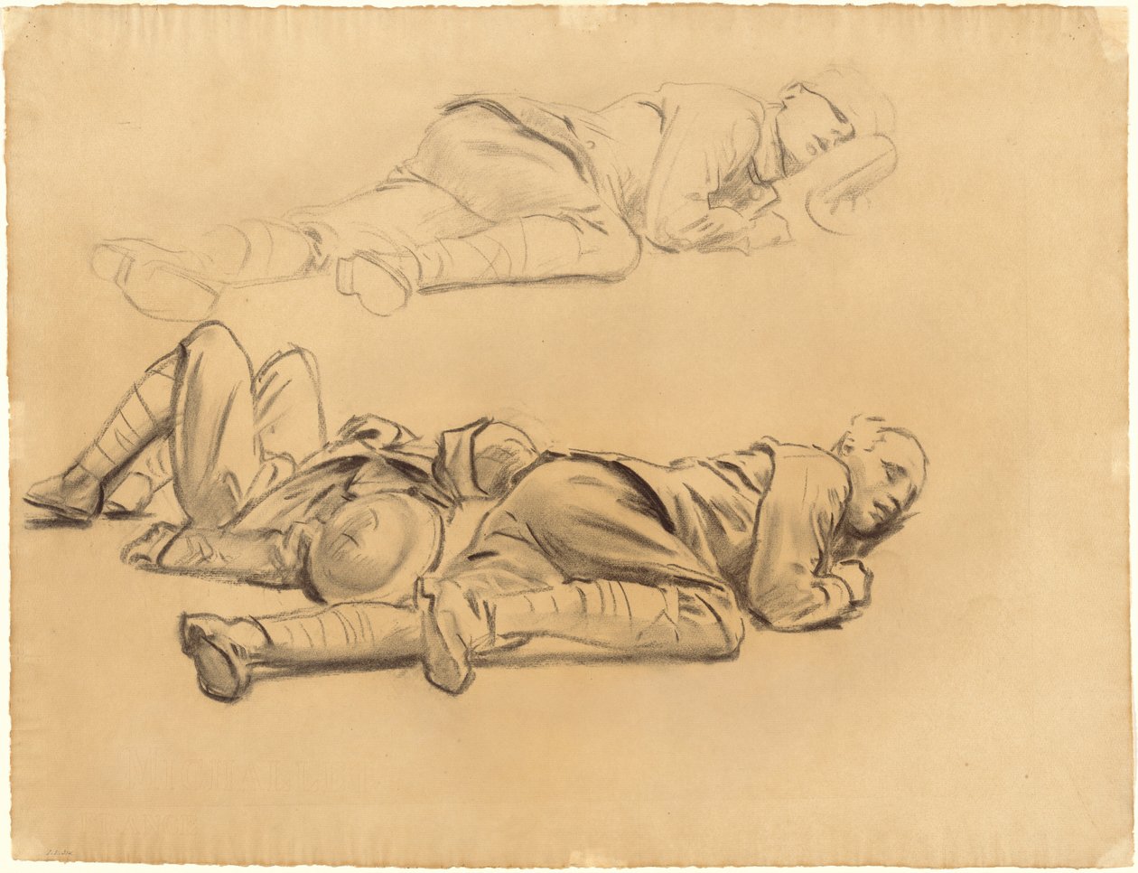 "Gazlı" için çalışmalar by John Singer Sargent