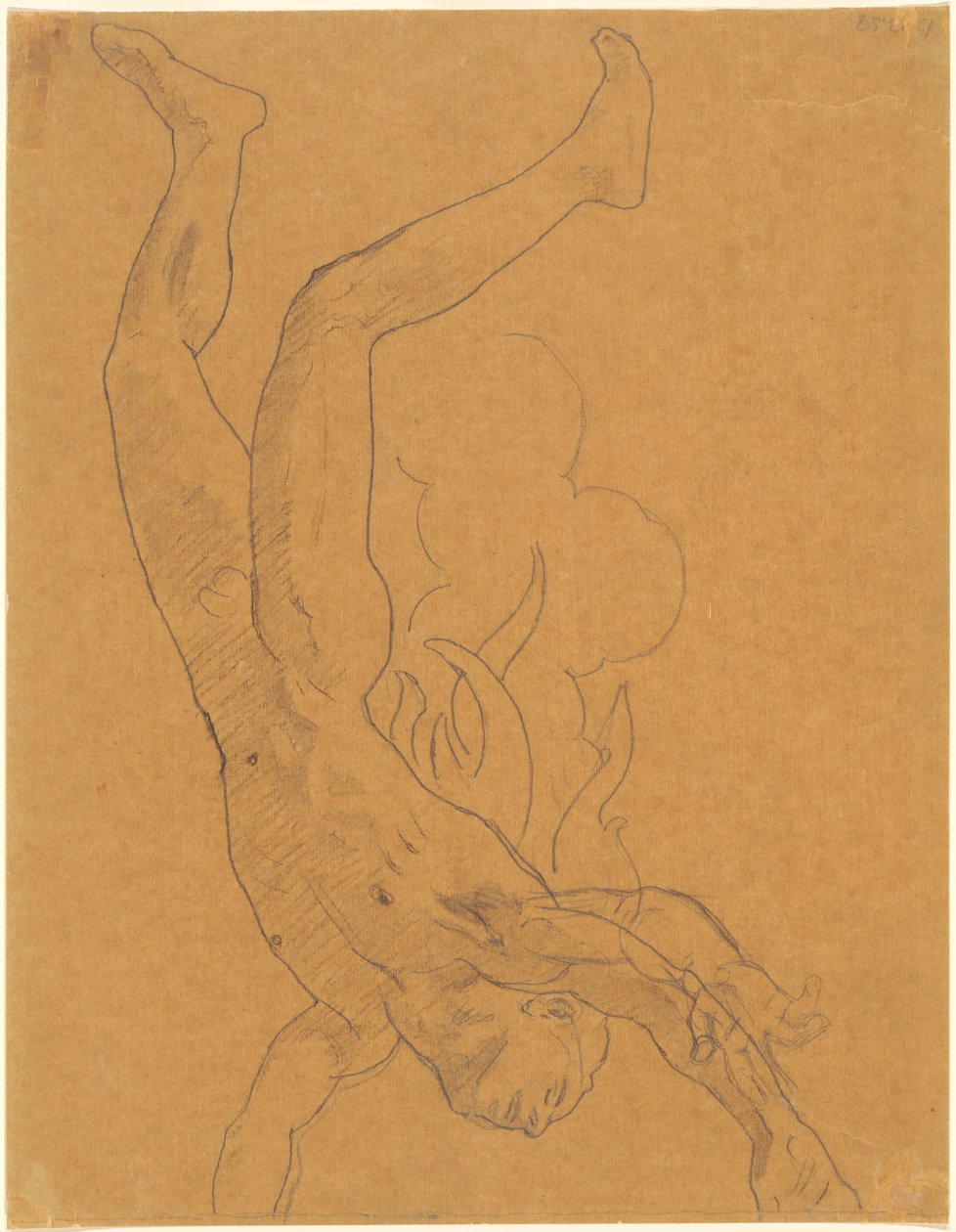 Phaethon için Çalışma, 1922-1925. by John Singer Sargent