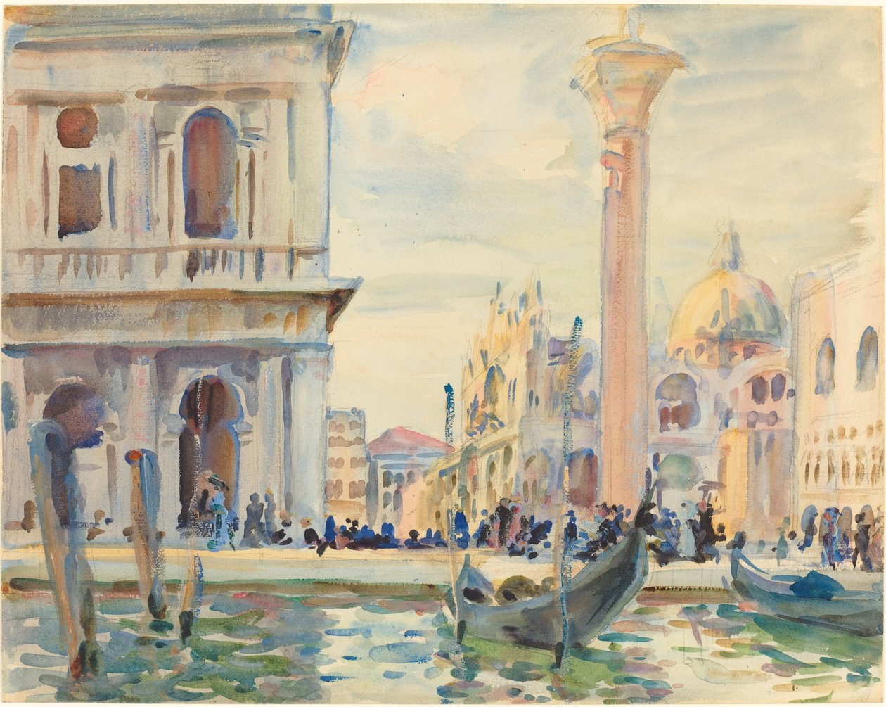 Piazzetta, c. 1911. by John Singer Sargent