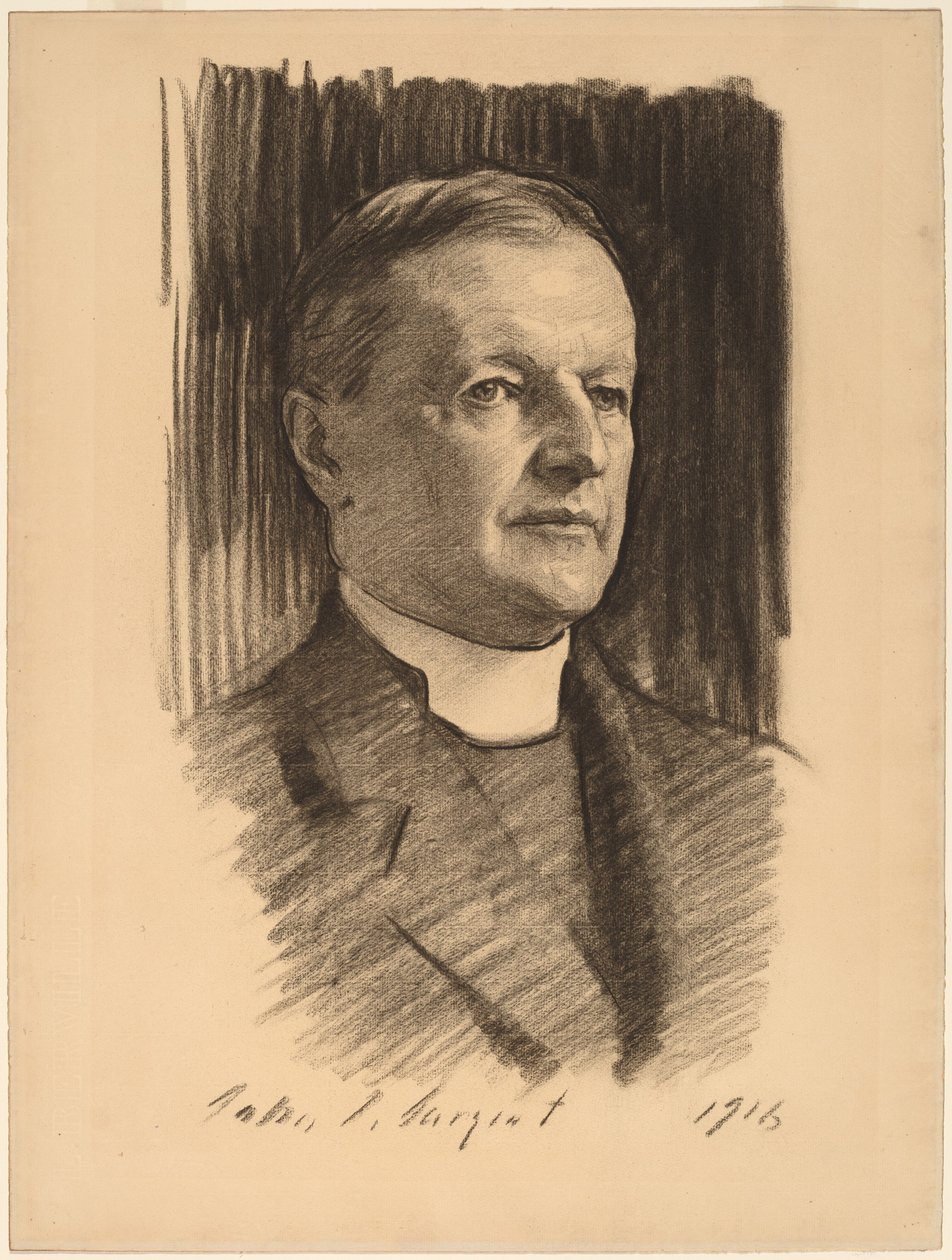 Rt. Muhterem William Lawrence, 1916. by John Singer Sargent