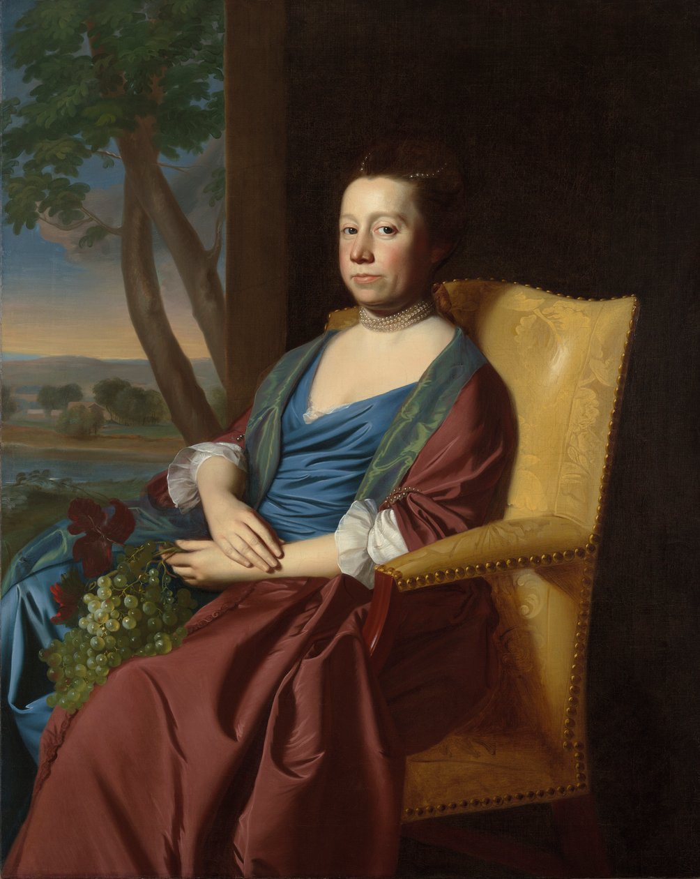 Elizabeth Storer Smith (1726) by John Singleton Copley
