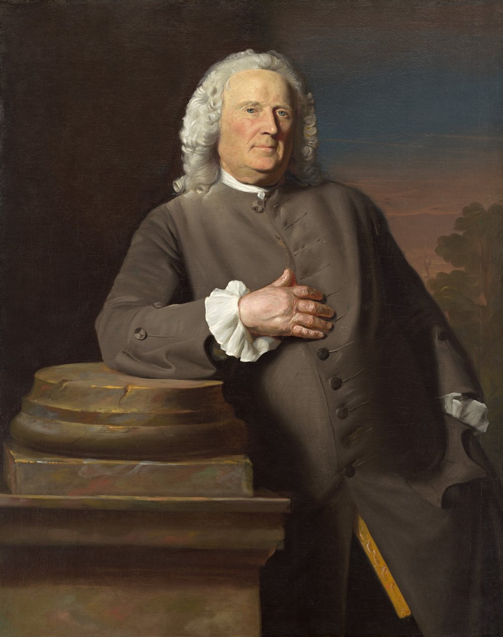 Epes Sargent, c. 1760. by John Singleton Copley