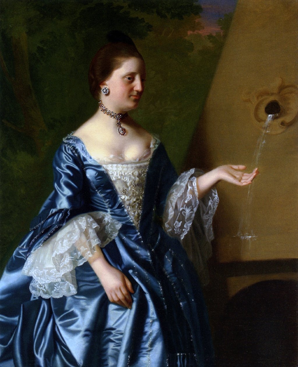 Mrs Alice Hooper, c.1763  by John Singleton Copley