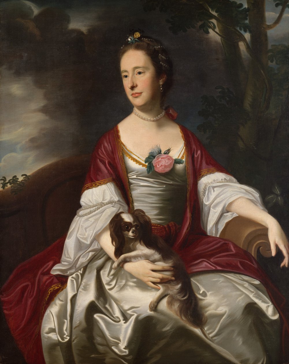Bayan Jerathmael Bowers, yak. 1763. by John Singleton Copley