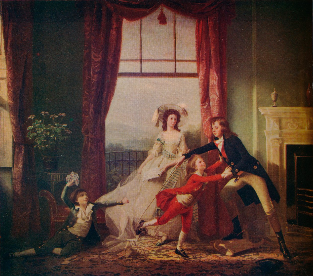 Sitwell Ailesi, 18. yüzyıl by John Singleton Copley