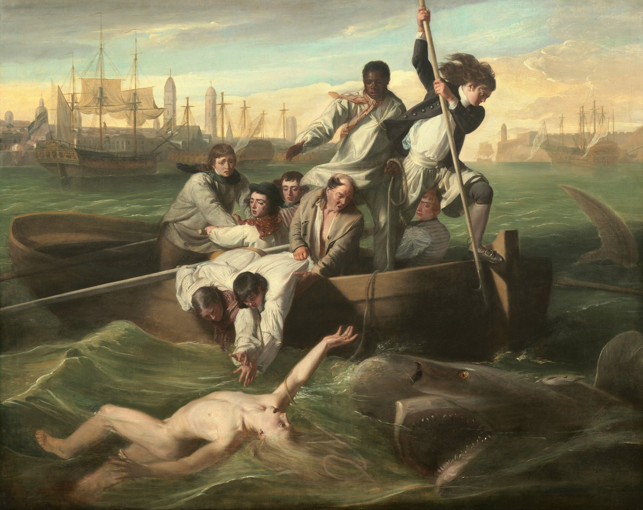 Watson ve Köpekbalığı by John Singleton Copley