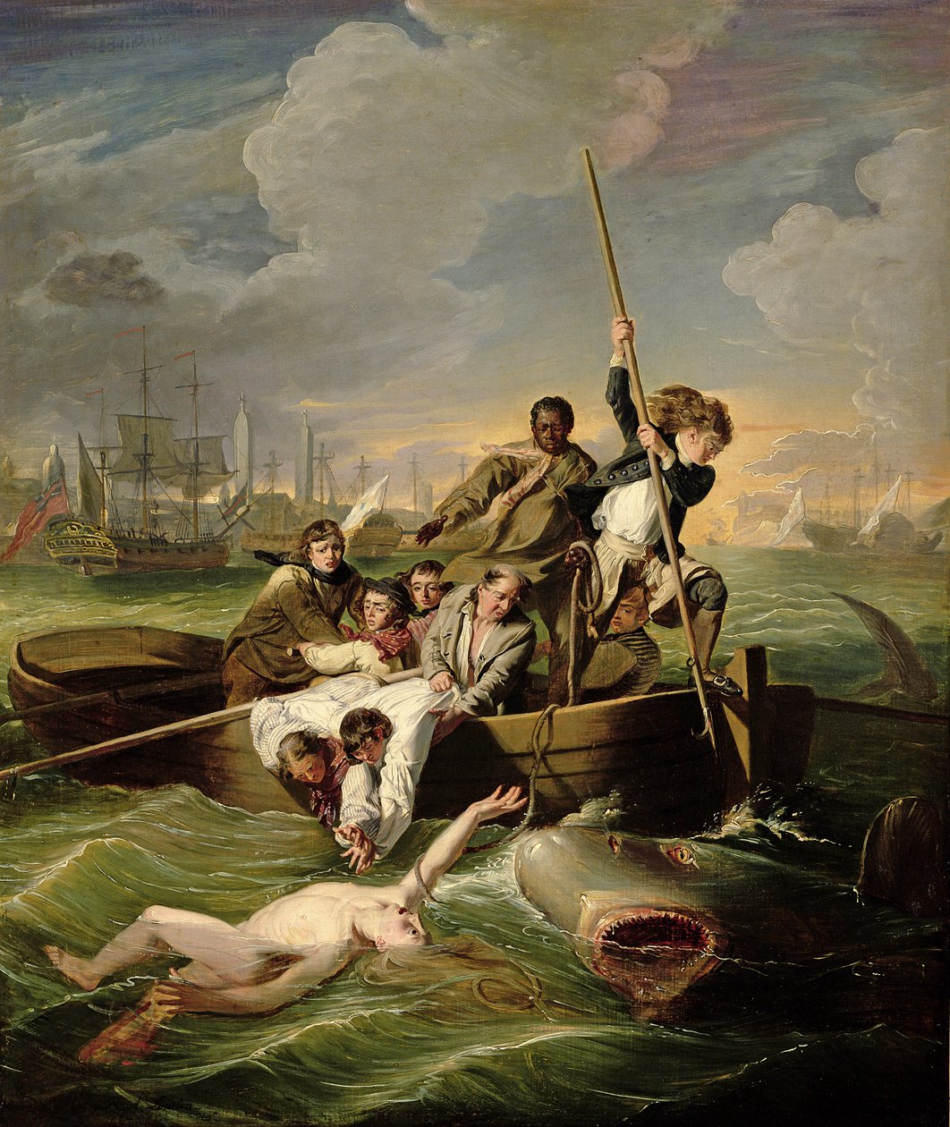 Watson ve Köpekbalığı, 1782 by John Singleton Copley