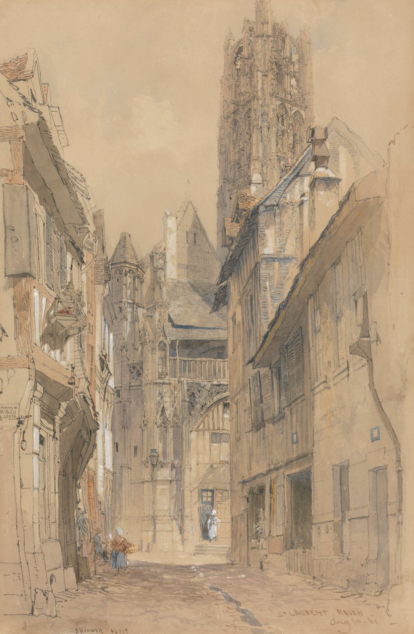 Laurent Kilisesi by John Skinner Prout