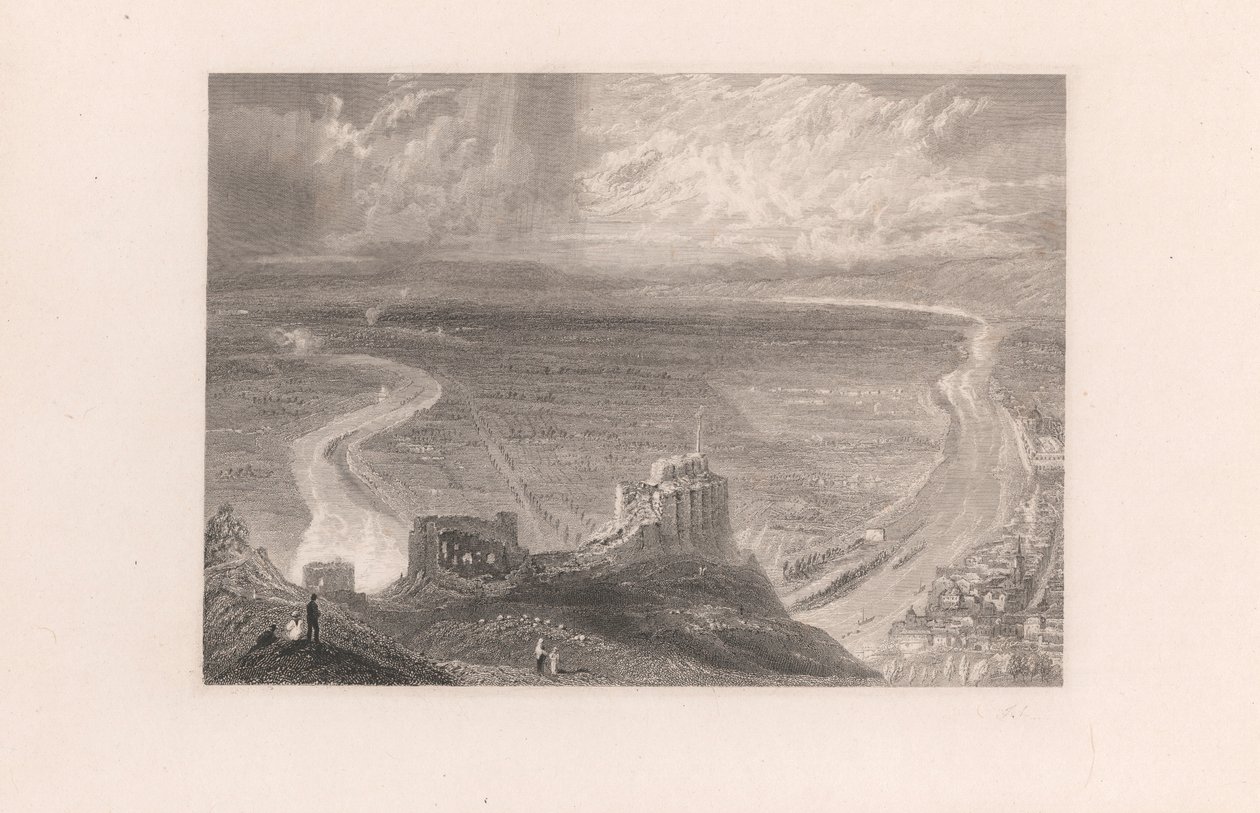 doğudan Chateau Gaillard, by John Smith