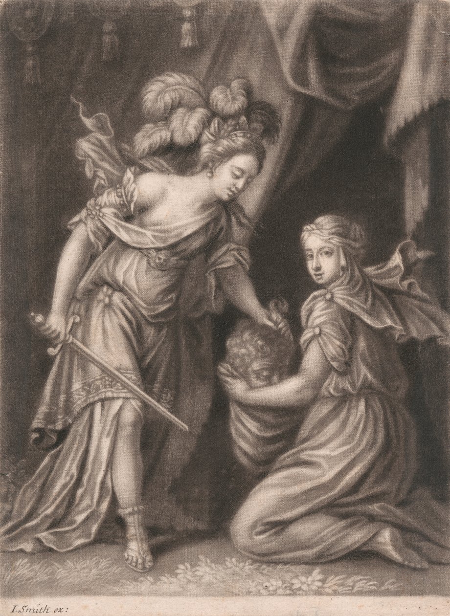 Holofernes Başkanı ile Judith by John Smith