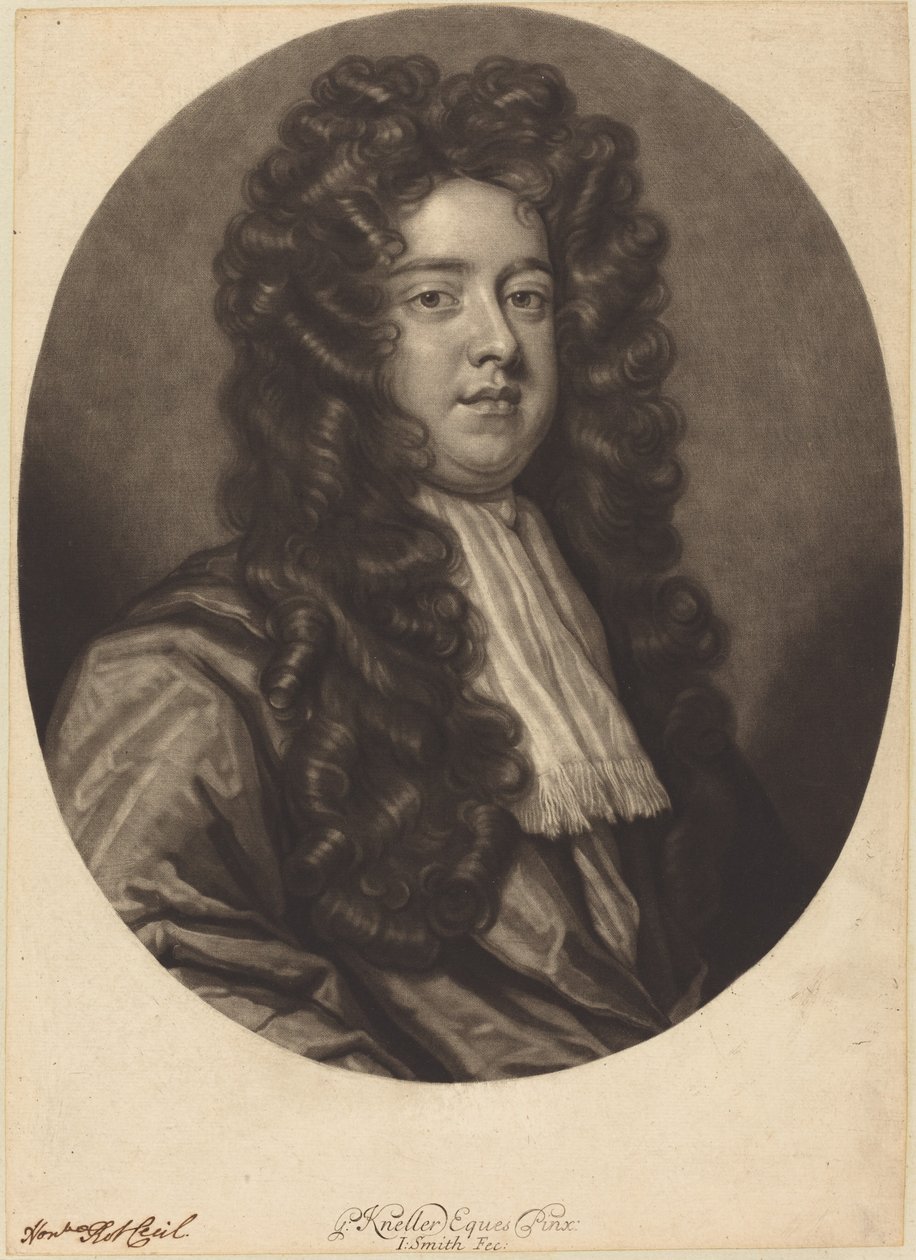 Robert Cecil by John Smith after Sir Godfrey Kneller