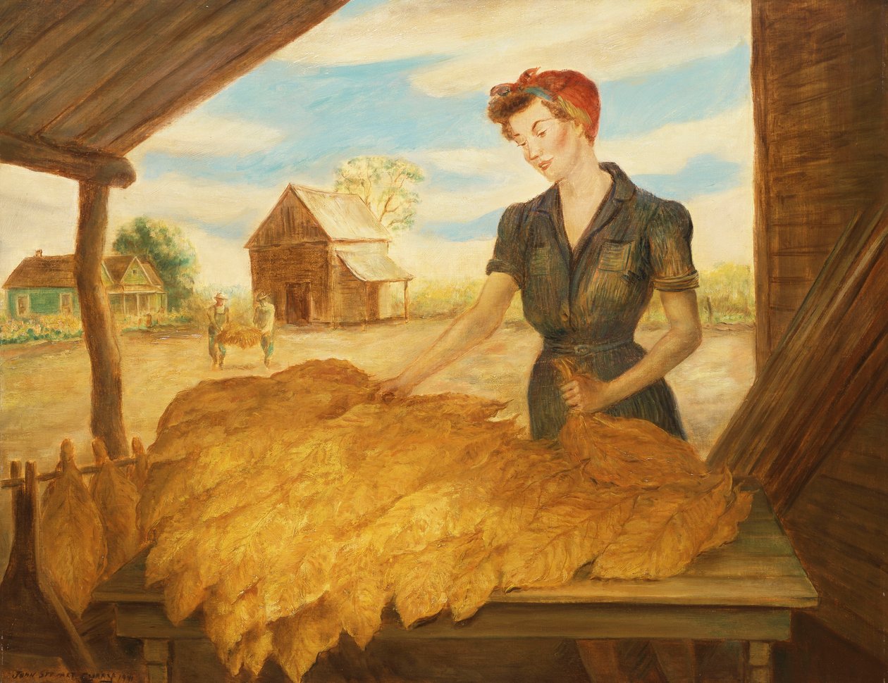 Paketleme Tütün by John Steuart Curry
