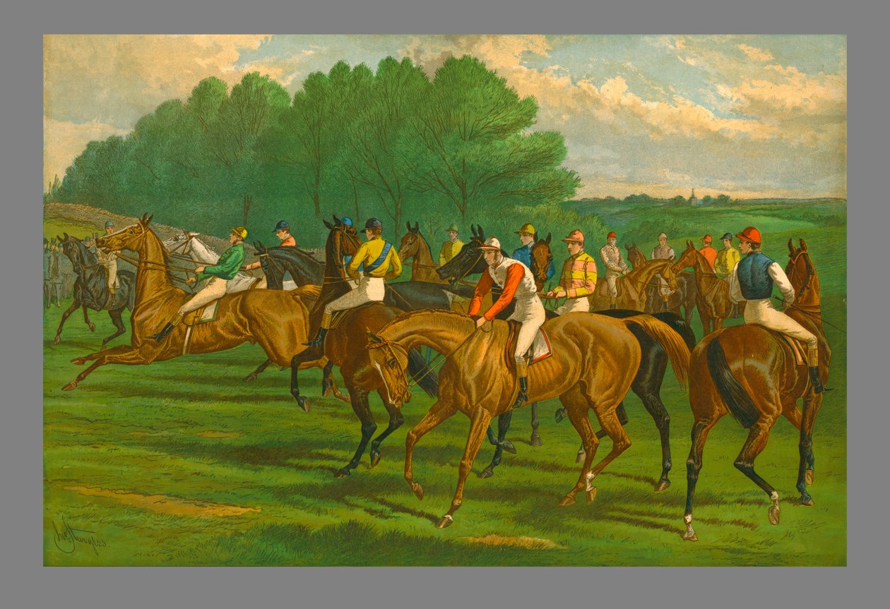 Yanlış Bir Başlangıç - Derbi, 1883. by John Sturgess