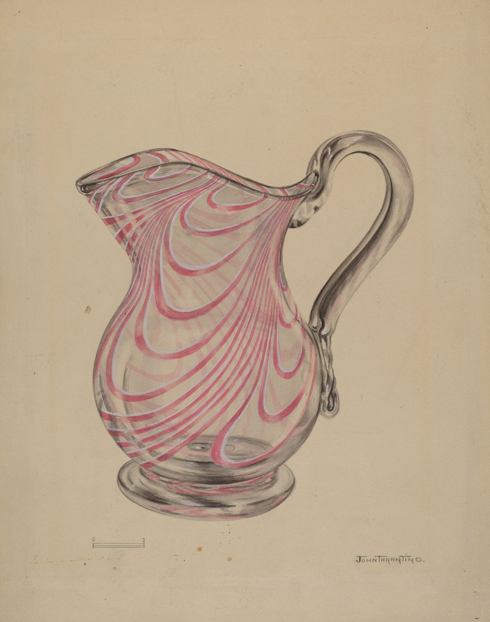 Krem Sürahi, c. 1936. by John Tarantino