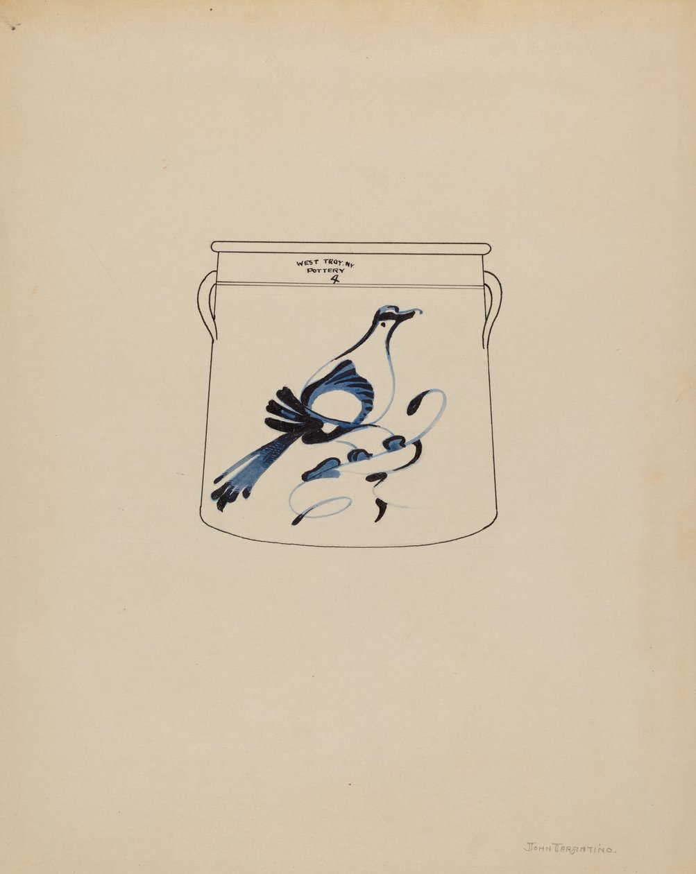 çömlek, c. 1940. by John Tarantino