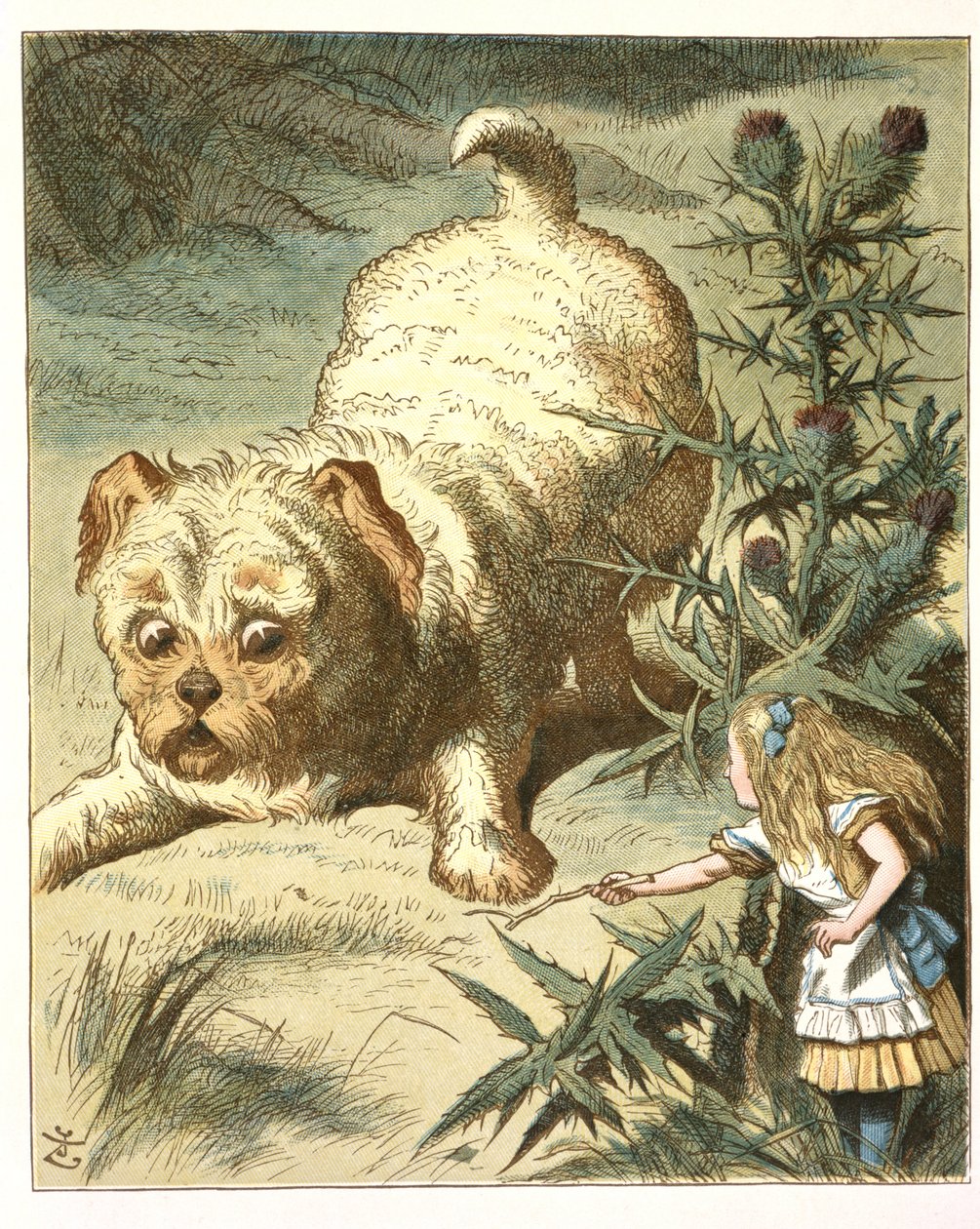 köpek yavrusu by John Tenniel
