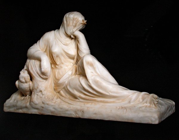 Gece, 1851 dolayları (mermer) by John Thomas