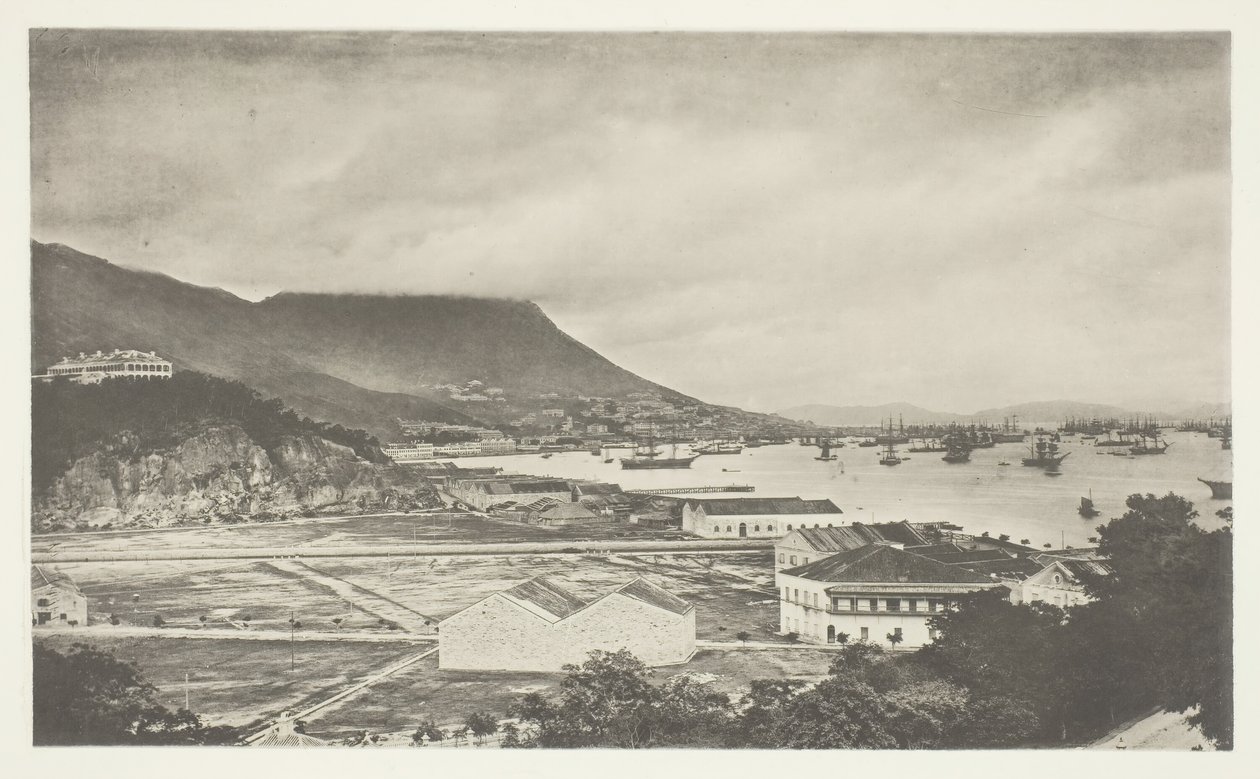 Şehir Victoria, Hong Kong, c. 1868. by John Thomson
