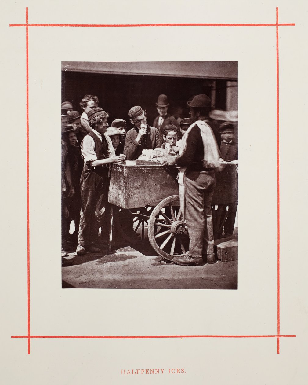 Yarım Kuruşluk Buzlar, 1877. by John Thomson