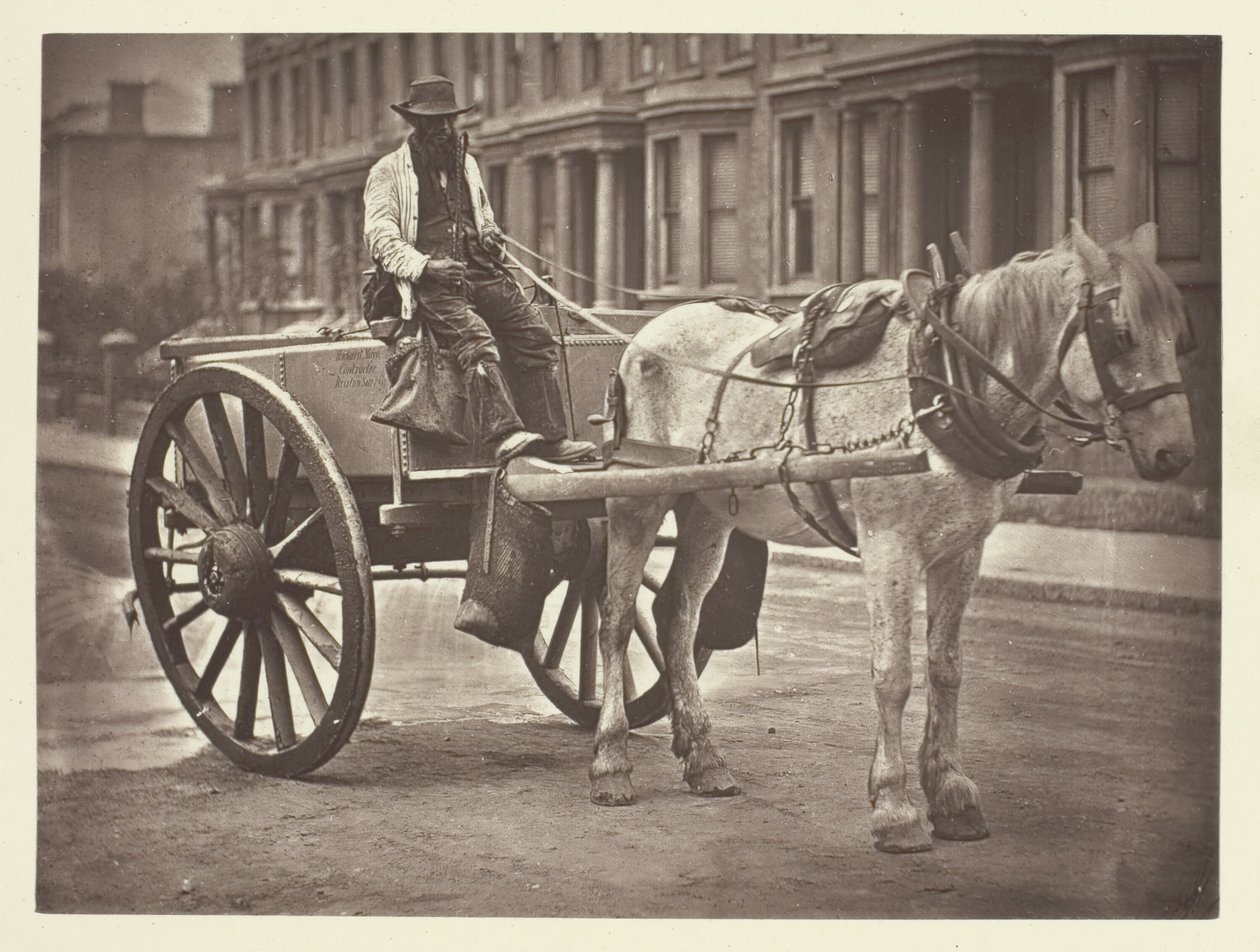 Su Arabası, 1881. by John Thomson
