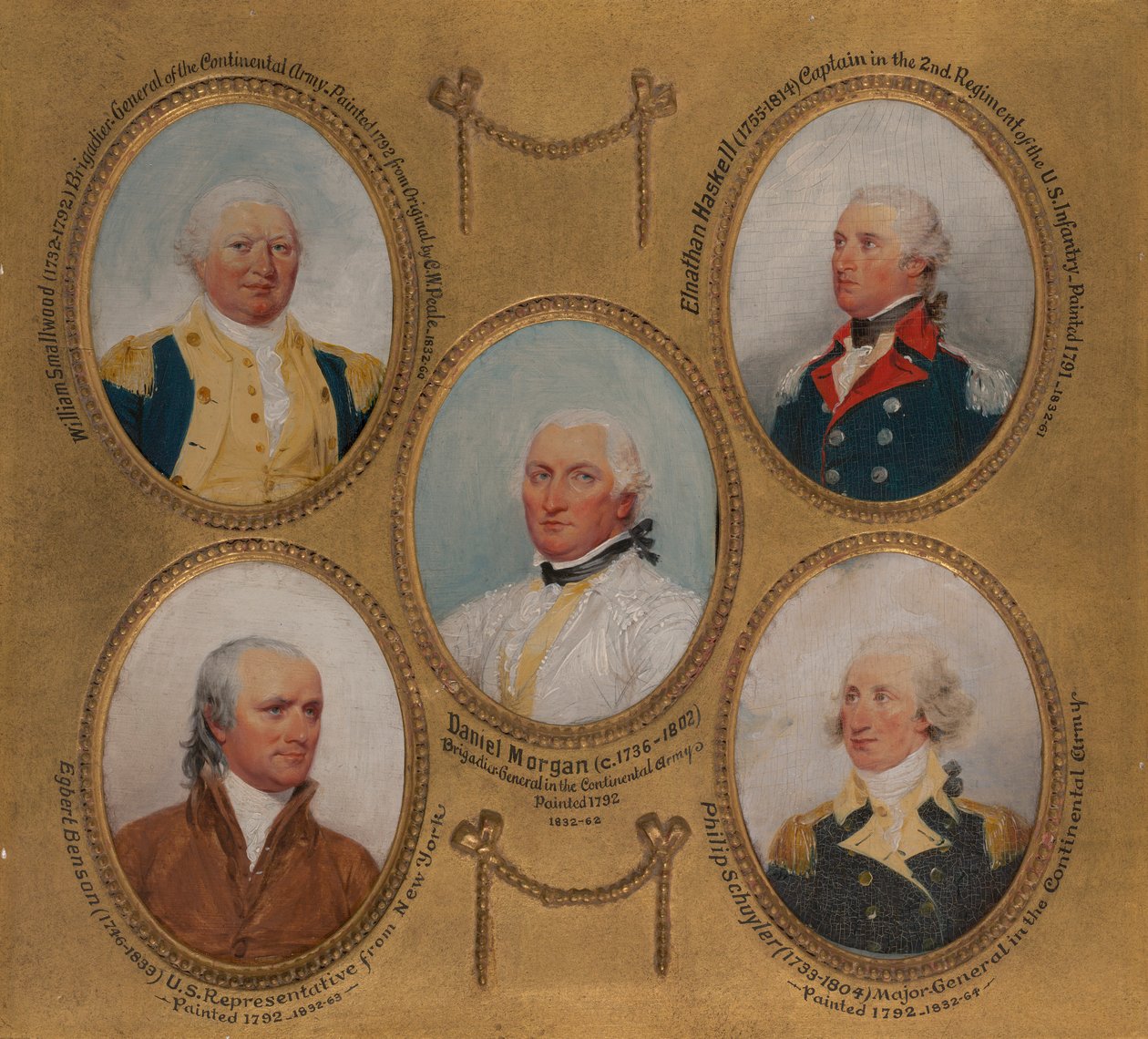 Daniel Morgan (yaklaşık 1736) by John Trumbull