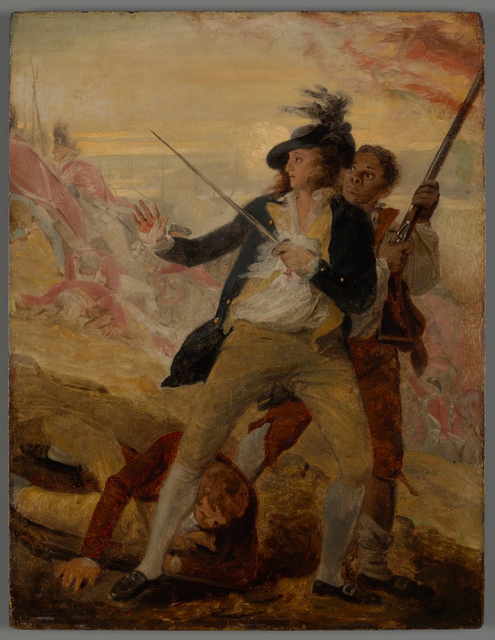 Teğmen Thomas Grosvenor (1744) by John Trumbull