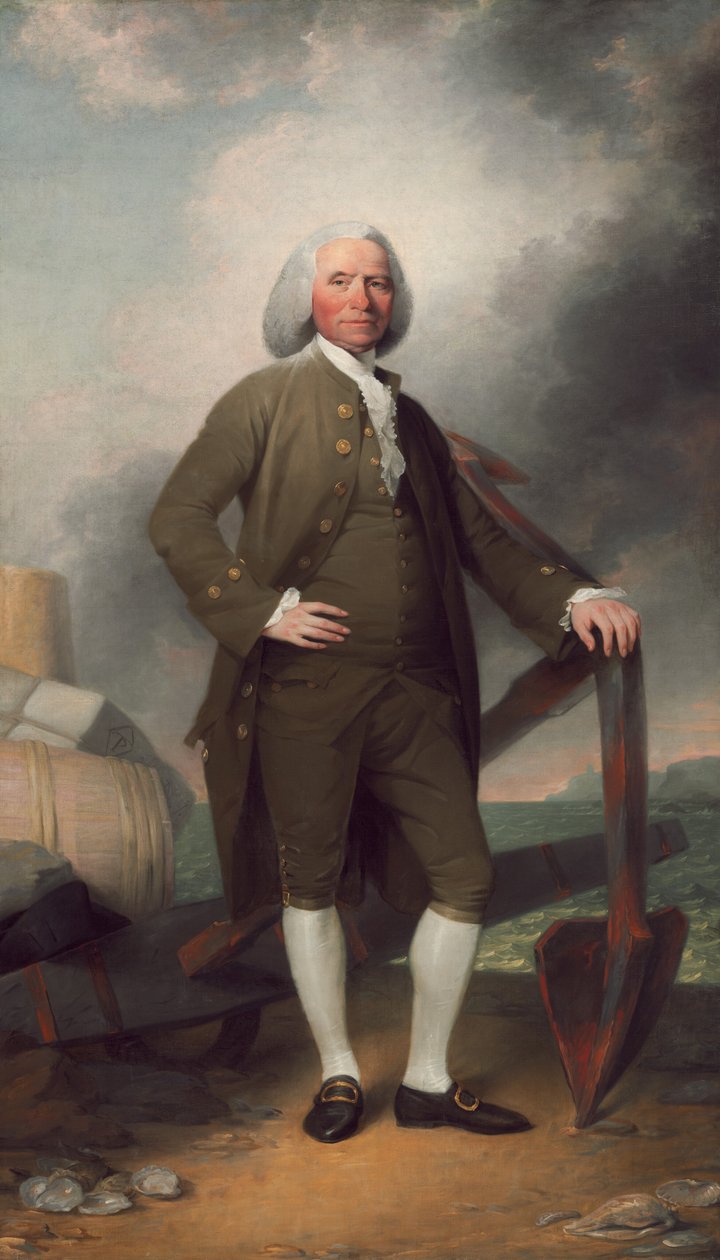 Patrick Tracy, 17841786. by John Trumbull