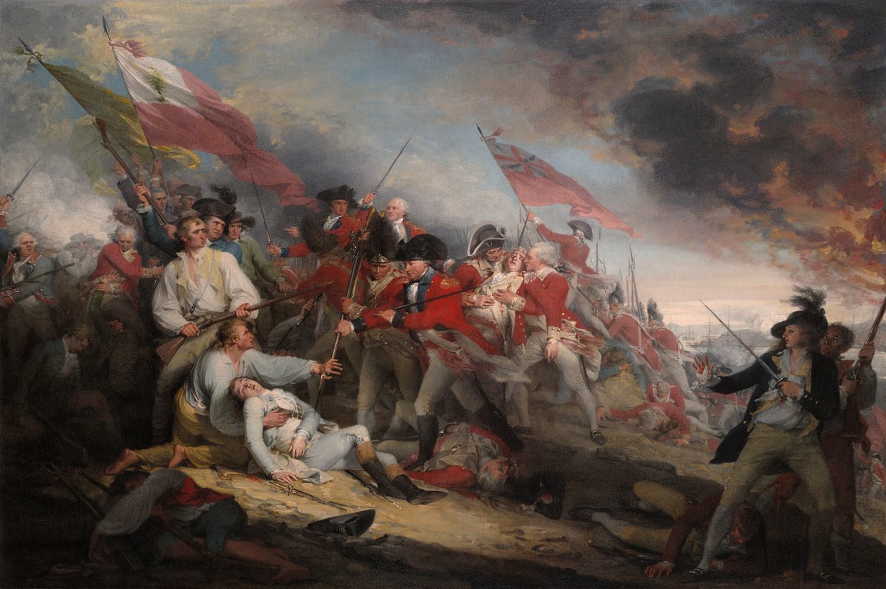 Bunker Savaşı by John Trumbull
