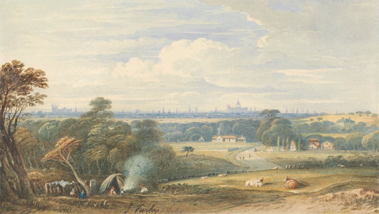 Güney Batı'dan Londra by John Varley