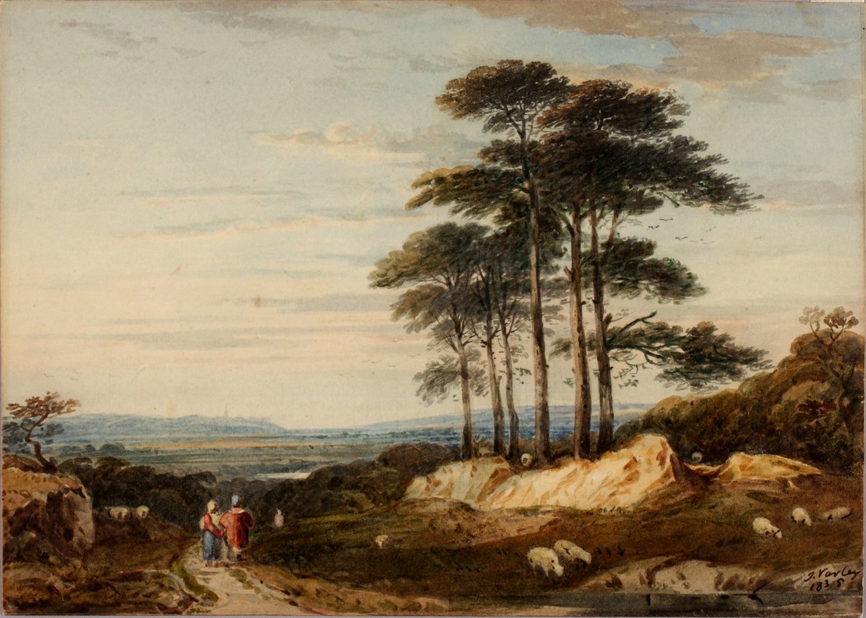 Manzara, 1835. by John Varley I