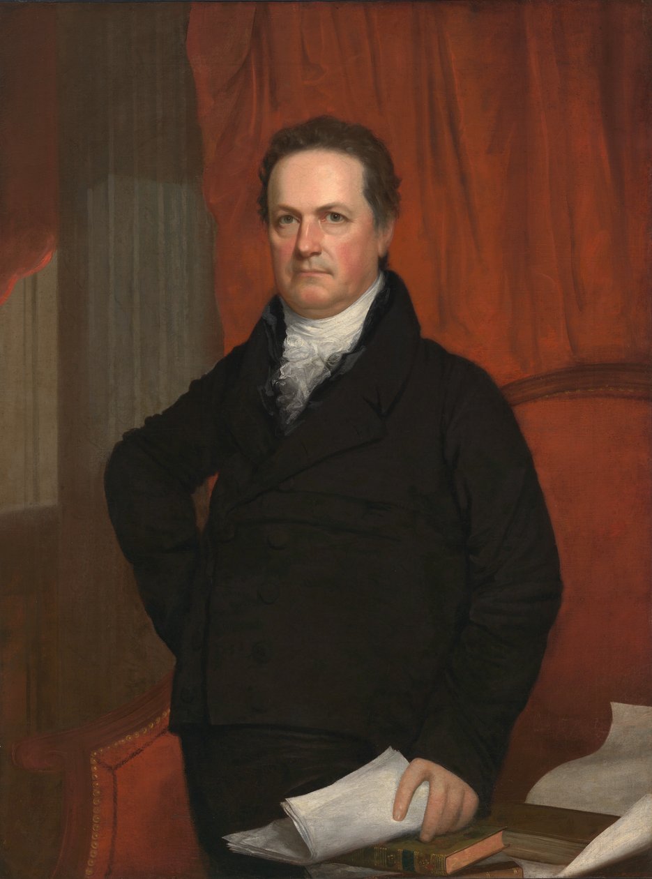 DeWitt Clinton, c. 1816. by John Wesley Jarvis