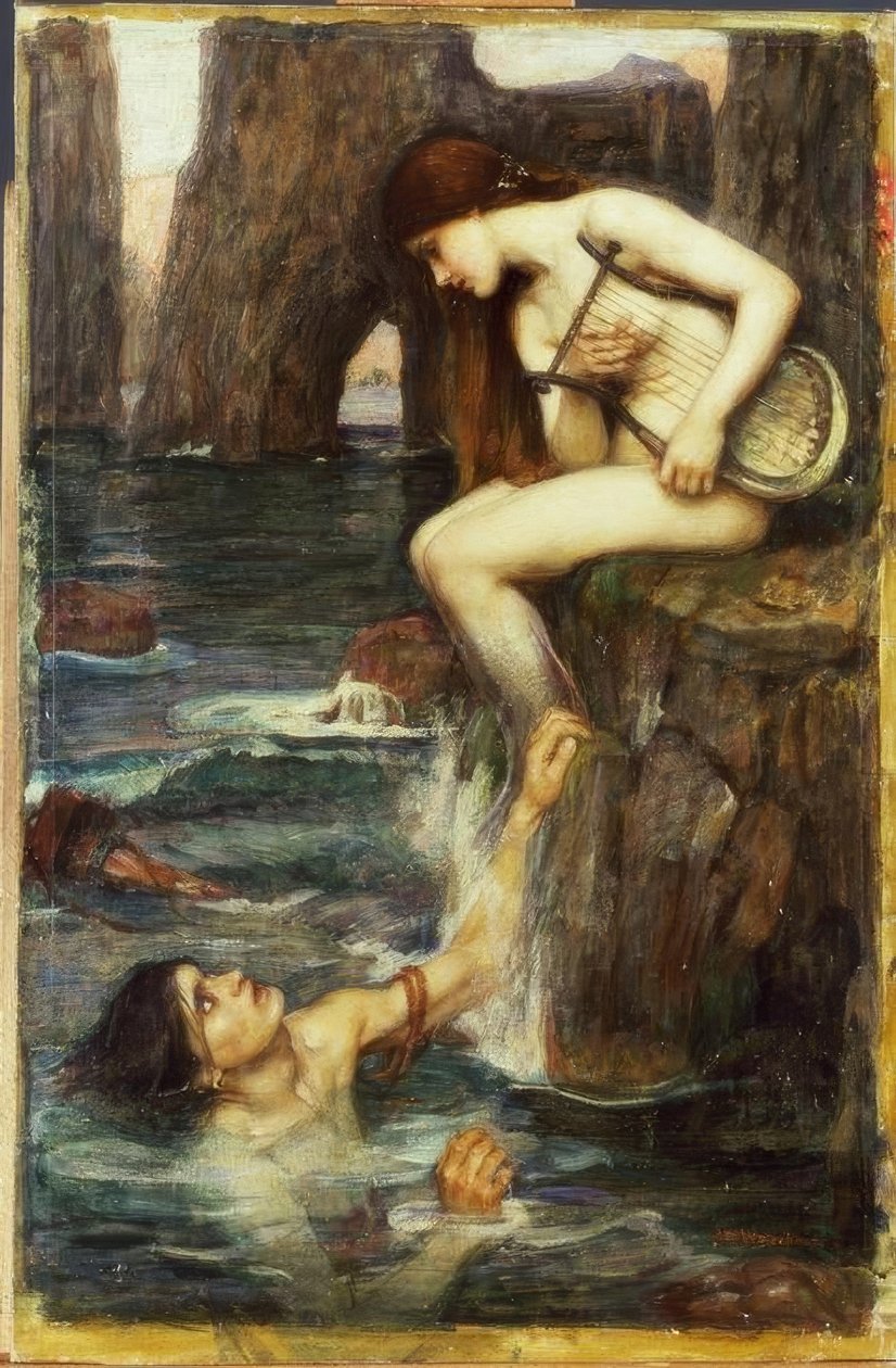 siren by John William Waterhouse